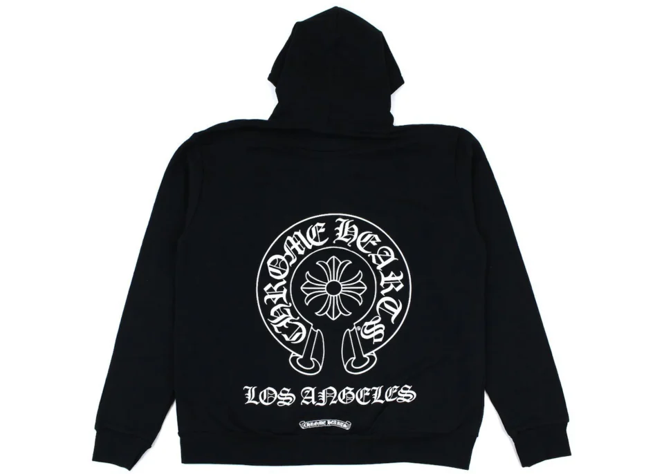 Chrome Hearts Los Angeles Hoodie Black - back