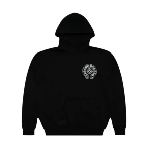 Chrome Hearts New York Exclusive Horseshoe Black Hoodie - front