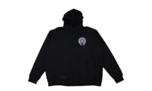 Chrome Hearts Paris Exclusive Horseshoe Black Hoodie - front